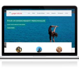 Yoga Nature website